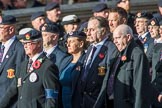 Royal Engineers Bomb Disposal Association (Group B5, 60 members) during the Royal British Legion March Past on Remembrance Sunday at the Cenotaph, Whitehall, Westminster, London, 11 November 2018, 12:06.