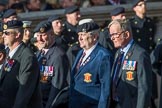 Royal Engineers Bomb Disposal Association (Group B5, 60 members) during the Royal British Legion March Past on Remembrance Sunday at the Cenotaph, Whitehall, Westminster, London, 11 November 2018, 12:06.