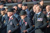 Royal Signals Association (Group B6, 49 members) during the Royal British Legion March Past on Remembrance Sunday at the Cenotaph, Whitehall, Westminster, London, 11 November 2018, 12:06.