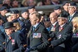 Royal Signals Association (Group B6, 49 members) during the Royal British Legion March Past on Remembrance Sunday at the Cenotaph, Whitehall, Westminster, London, 11 November 2018, 12:06.