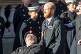The 16th/5th Queen's Royal Lancers OCA (Group B23, 39 members)during the Royal British Legion March Past on Remembrance Sunday at the Cenotaph, Whitehall, Westminster, London, 11 November 2018, 12:10.