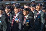 The 16th/5th Queen's Royal Lancers OCA (Group B23, 39 members) during the Royal British Legion March Past on Remembrance Sunday at the Cenotaph, Whitehall, Westminster, London, 11 November 2018, 12:11.