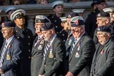17th/21st Lancers (Death or Glory Boys) Veterans Association (Group B24, 35 members) during the Royal British Legion March Past on Remembrance Sunday at the Cenotaph, Whitehall, Westminster, London, 11 November 2018, 12:11.