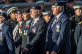 17th/21st Lancers (Death or Glory Boys) Veterans Association (Group B24, 35 members) during the Royal British Legion March Past on Remembrance Sunday at the Cenotaph, Whitehall, Westminster, London, 11 November 2018, 12:11.