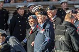 Beachley Old Boys' Association (BOBA) (Group B25, 29 members) during the Royal British Legion March Past on Remembrance Sunday at the Cenotaph, Whitehall, Westminster, London, 11 November 2018, 12:11.