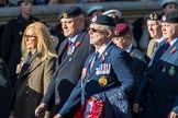 Beachley Old Boys' Association (BOBA) (Group B25, 29 members) during the Royal British Legion March Past on Remembrance Sunday at the Cenotaph, Whitehall, Westminster, London, 11 November 2018, 12:11.