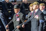 Special Observer Association (Group B27, 26 members) during the Royal British Legion March Past on Remembrance Sunday at the Cenotaph, Whitehall, Westminster, London, 11 November 2018, 12:12.