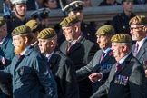 Special Observer Association (Group B27, 26 members) during the Royal British Legion March Past on Remembrance Sunday at the Cenotaph, Whitehall, Westminster, London, 11 November 2018, 12:12.