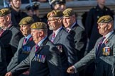 Special Observer Association (Group B27, 26 members) during the Royal British Legion March Past on Remembrance Sunday at the Cenotaph, Whitehall, Westminster, London, 11 November 2018, 12:12.