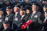 3rd Regiment Royal Horse Artillery Past and Present(Group B33, 70 members) during the Royal British Legion March Past on Remembrance Sunday at the Cenotaph, Whitehall, Westminster, London, 11 November 2018, 12:12.