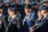 3rd Regiment Royal Horse Artillery Past and Present(Group B33, 70 members) during the Royal British Legion March Past on Remembrance Sunday at the Cenotaph, Whitehall, Westminster, London, 11 November 2018, 12:12.