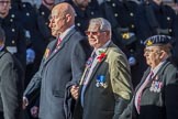 The Royal Artillery Association (Group B35, 32 members) during the Royal British Legion March Past on Remembrance Sunday at the Cenotaph, Whitehall, Westminster, London, 11 November 2018, 12:13.