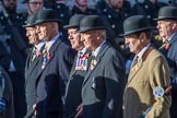 The Queen's Royal Hussars Regimental Association (Group B39, 19 members) during the Royal British Legion March Past on Remembrance Sunday at the Cenotaph, Whitehall, Westminster, London, 11 November 2018, 12:13.