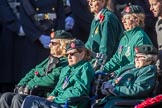 The Queen's Royal Hussars Regimental Association (Group B39, 19 members) during the Royal British Legion March Past on Remembrance Sunday at the Cenotaph, Whitehall, Westminster, London, 11 November 2018, 12:13.