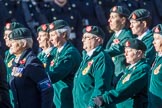 WRAC Association (Group B40, 95 members) during the Royal British Legion March Past on Remembrance Sunday at the Cenotaph, Whitehall, Westminster, London, 11 November 2018, 12:13.