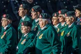 WRAC Association (Group B40, 95 members) during the Royal British Legion March Past on Remembrance Sunday at the Cenotaph, Whitehall, Westminster, London, 11 November 2018, 12:13.
