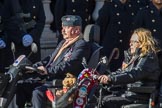 Royal Air Forces Association (Group C1, 155 members) during the Royal British Legion March Past on Remembrance Sunday at the Cenotaph, Whitehall, Westminster, London, 11 November 2018, 12:14.