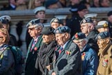 Royal Air Forces Association (Group C1, 155 members) during the Royal British Legion March Past on Remembrance Sunday at the Cenotaph, Whitehall, Westminster, London, 11 November 2018, 12:14.
