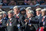 Royal Air Force Police Association (Group C2, 60 members) during the Royal British Legion March Past on Remembrance Sunday at the Cenotaph, Whitehall, Westminster, London, 11 November 2018, 12:14.