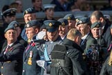 Royal Air Force Regiment Association (Group C3, 175 members) during the Royal British Legion March Past on Remembrance Sunday at the Cenotaph, Whitehall, Westminster, London, 11 November 2018, 12:14.
