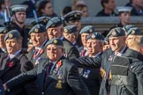 Royal Air Force Regiment Association (Group C3, 175 members) during the Royal British Legion March Past on Remembrance Sunday at the Cenotaph, Whitehall, Westminster, London, 11 November 2018, 12:14.