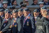 Royal Air Force Regiment Association (Group C3, 175 members) during the Royal British Legion March Past on Remembrance Sunday at the Cenotaph, Whitehall, Westminster, London, 11 November 2018, 12:15.