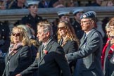 Royal Air Force Regiment Association (Group C3, 175 members) during the Royal British Legion March Past on Remembrance Sunday at the Cenotaph, Whitehall, Westminster, London, 11 November 2018, 12:15.