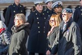 Royal Air Forces ex-Prisoners of War Association (Group C4, 8 members) during the Royal British Legion March Past on Remembrance Sunday at the Cenotaph, Whitehall, Westminster, London, 11 November 2018, 12:15.