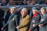 RAF 8 Squadron Association (Group C9, 12 members) during the Royal British Legion March Past on Remembrance Sunday at the Cenotaph, Whitehall, Westminster, London, 11 November 2018, 12:16.