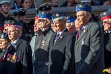 Federation of Royal Air Force Apprentices and Boy Entrants (Group C20, 68 members) during the Royal British Legion March Past on Remembrance Sunday at the Cenotaph, Whitehall, Westminster, London, 11 November 2018, 12:17.