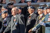Royal Air Force Survival Equipment (squippers) Association (Group C23, 50 members) during the Royal British Legion March Past on Remembrance Sunday at the Cenotaph, Whitehall, Westminster, London, 11 November 2018, 12:18.