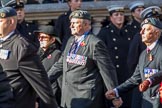 RAF Mobile Meteorological Unit (Group C37, 5 members) during the Royal British Legion March Past on Remembrance Sunday at the Cenotaph, Whitehall, Westminster, London, 11 November 2018, 12:20.