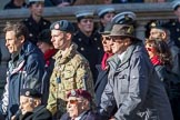 Association  of Jewish Ex-Servicemen and Women (Group D4, 27 members) during the Royal British Legion March Past on Remembrance Sunday at the Cenotaph, Whitehall, Westminster, London, 11 November 2018, 12:21.