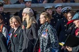 RNRM Widows Association  (Group D8, 10 members) during the Royal British Legion March Past on Remembrance Sunday at the Cenotaph, Whitehall, Westminster, London, 11 November 2018, 12:21.