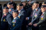 Allied Command in Europe Mobile Force AMF(L) (Group D13, 61 members) during the Royal British Legion March Past on Remembrance Sunday at the Cenotaph, Whitehall, Westminster, London, 11 November 2018, 12:22.