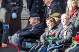 Circuit of Service Lodges (Group D14, 35 members) during the Royal British Legion March Past on Remembrance Sunday at the Cenotaph, Whitehall, Westminster, London, 11 November 2018, 12:22.