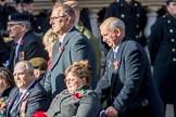 Circuit of Service Lodges (Group D14, 35 members) during the Royal British Legion March Past on Remembrance Sunday at the Cenotaph, Whitehall, Westminster, London, 11 November 2018, 12:22.
