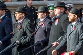 Circuit of Service Lodges (Group D14, 35 members) during the Royal British Legion March Past on Remembrance Sunday at the Cenotaph, Whitehall, Westminster, London, 11 November 2018, 12:22.