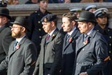 Circuit of Service Lodges (Group D14, 35 members) during the Royal British Legion March Past on Remembrance Sunday at the Cenotaph, Whitehall, Westminster, London, 11 November 2018, 12:22.