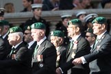The South African Legion (Group D??) during the Royal British Legion March Past on Remembrance Sunday at the Cenotaph, Whitehall, Westminster, London, 11 November 2018, 12:23.