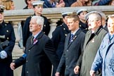 Czechoslovak Legionaries Association  (Group D17, 20 members) during the Royal British Legion March Past on Remembrance Sunday at the Cenotaph, Whitehall, Westminster, London, 11 November 2018, 12:23.