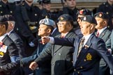 Hong Kong Military Service Corps - HKMSC (Group D21, 36 members) during the Royal British Legion March Past on Remembrance Sunday at the Cenotaph, Whitehall, Westminster, London, 11 November 2018, 12:24.