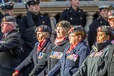 QARANC (Group D23, 49 members) during the Royal British Legion March Past on Remembrance Sunday at the Cenotaph, Whitehall, Westminster, London, 11 November 2018, 12:24.
