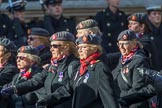 QARANC (Group D23, 49 members) during the Royal British Legion March Past on Remembrance Sunday at the Cenotaph, Whitehall, Westminster, London, 11 November 2018, 12:24.