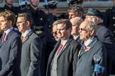 The British Resistance - Coleshill Auxiliary Research Team (Group D25, 14 members) during the Royal British Legion March Past on Remembrance Sunday at the Cenotaph, Whitehall, Westminster, London, 11 November 2018, 12:24.
