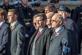 The British Resistance - Coleshill Auxiliary Research Team (Group D25, 14 members) during the Royal British Legion March Past on Remembrance Sunday at the Cenotaph, Whitehall, Westminster, London, 11 November 2018, 12:24.