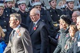 Children (and Families) of Far East Prisoners of War (Group M2, 59 members) during the Royal British Legion March Past on Remembrance Sunday at the Cenotaph, Whitehall, Westminster, London, 11 November 2018, 12:25.