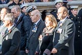 National Association of Retired Police Officers (Group M10, 36 members) during the Royal British Legion March Past on Remembrance Sunday at the Cenotaph, Whitehall, Westminster, London, 11 November 2018, 12:26.