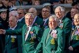 Royal Ulster Constabulary GC Association (Group M15, 40 members) during the Royal British Legion March Past on Remembrance Sunday at the Cenotaph, Whitehall, Westminster, London, 11 November 2018, 12:26.