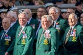 Royal Ulster Constabulary GC Association (Group M15, 40 members) during the Royal British Legion March Past on Remembrance Sunday at the Cenotaph, Whitehall, Westminster, London, 11 November 2018, 12:26.